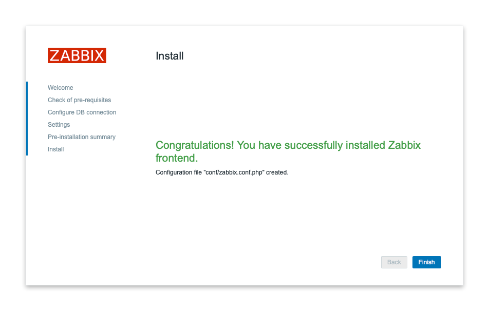Zabbix Setup