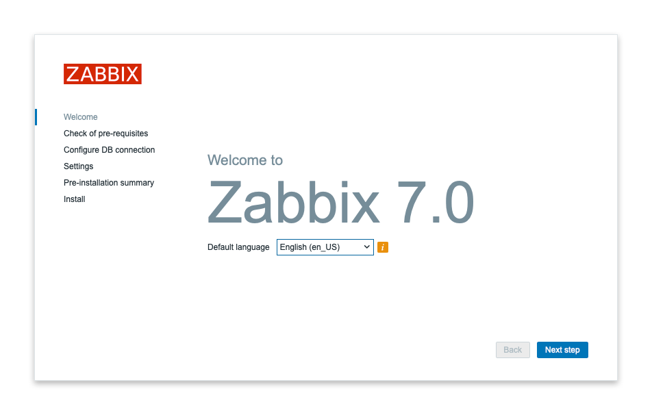 Zabbix Setup